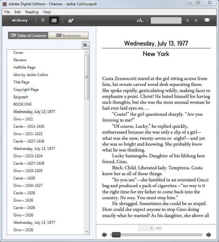 Fiction Books interior layout sample spread — Real Self Publishing portfolio (img3.jpg)